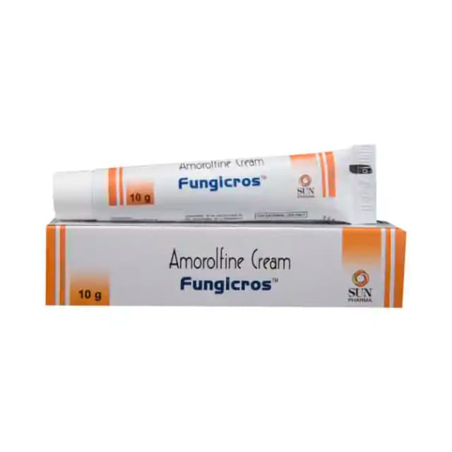 Fungicros Cream (10 gm in 1 tube)