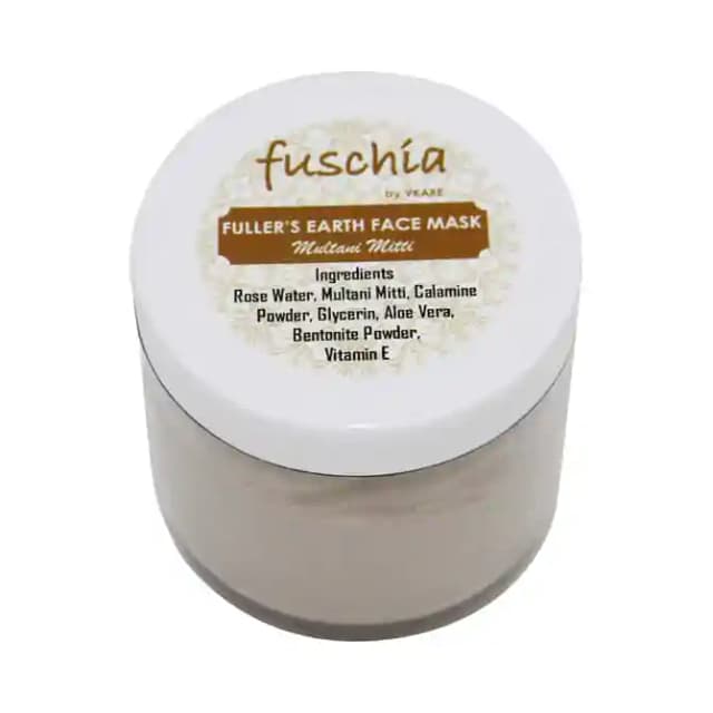 Fuschia Face Mask Fullers Earth (1 Jar Of 100 gm Face Mask)
