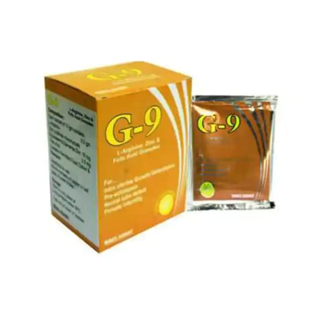 G 9 Granules Lemon (1 Packet Of 50 gm Granules)