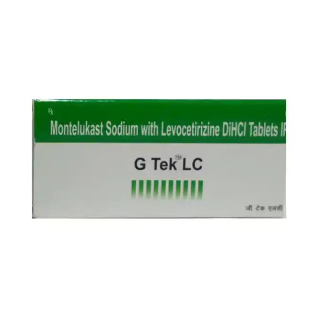 G Tek LC (10 tablets in 1 strip)