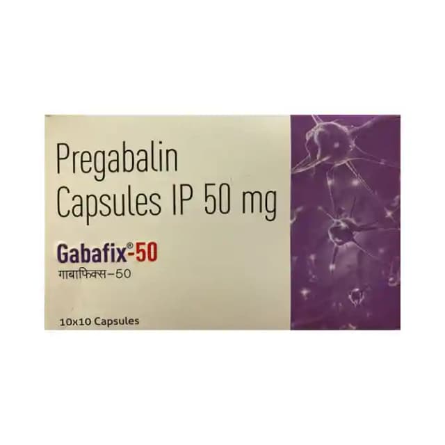 Gabafix 50 (10 capsules in 1 strip)
