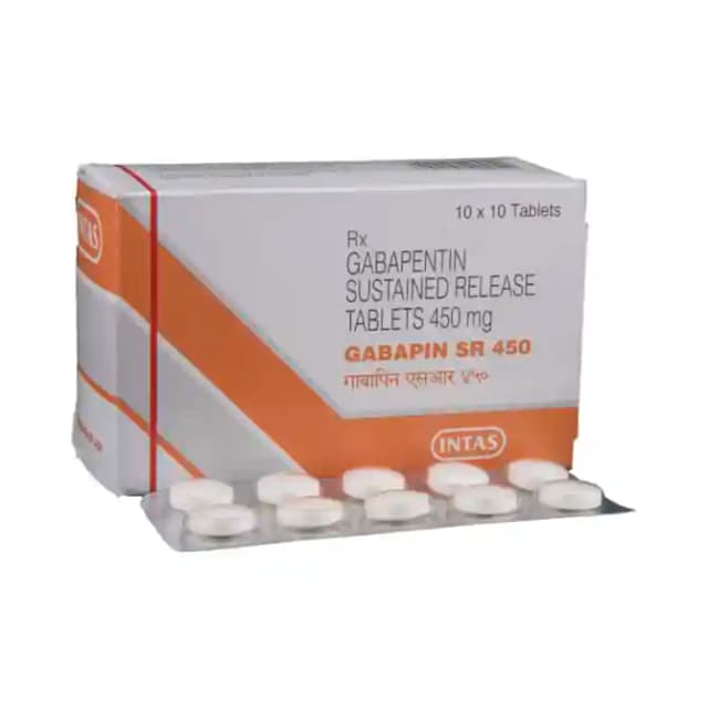 Gabapin SR 450 (10 tablets sr in 1 strip)