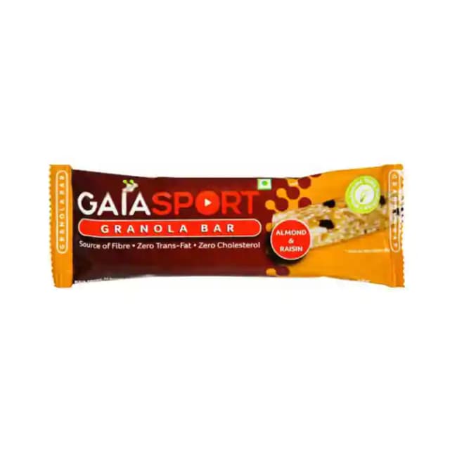 GAIA Granola Bar Almond & Raisin (1 Packet Of 30 gm Bar)