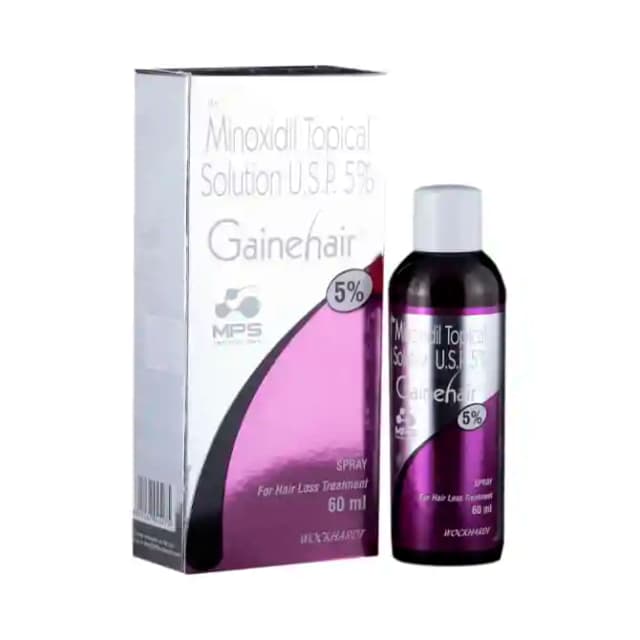 Gainehair 5% Spray (60 ml in 1 bottle)