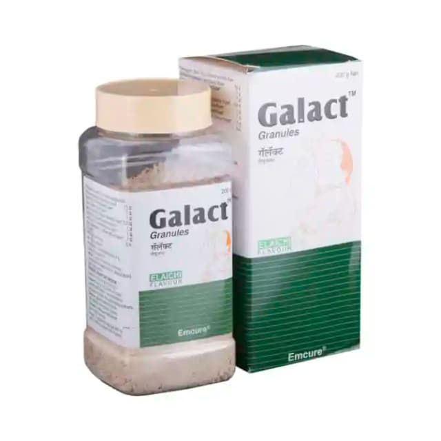 Galact Granules Elaichi (1 Bottle of 200 gm Granules)