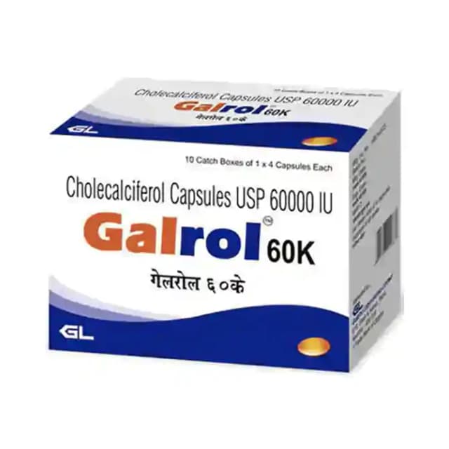 Galrol 60K IU (1 Strip Of 4 capsules)