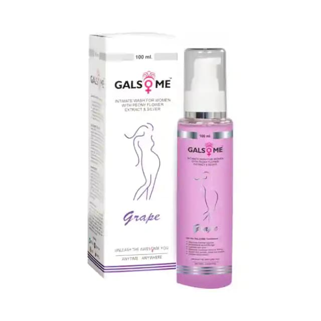 Galsome Intimate Wash for Women Grape (1 Bottle of 100 ml Liquid)