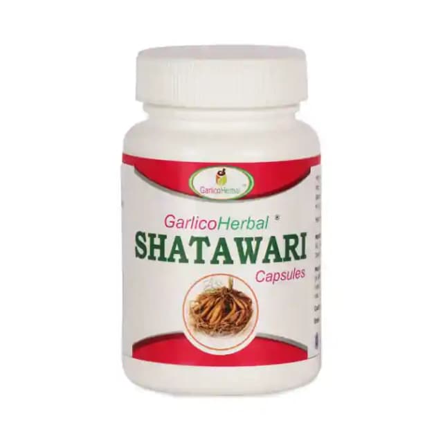 Garlico Herbal Shatawari (1 Bottle of 60 capsules)