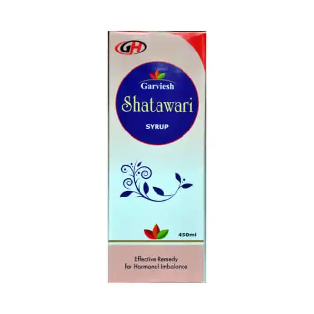 Garveish Shatawari Syrup (1 Bottle of 450 ml Syrup)