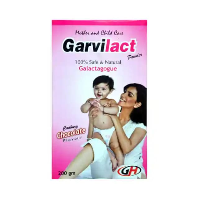 Garvilact Powder Chocolate (1 Bottle of 200 gm Powder)