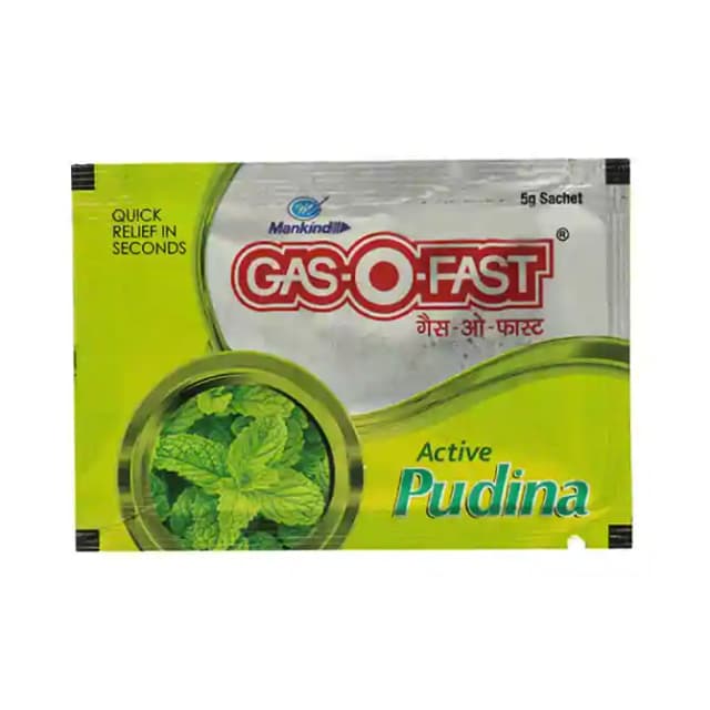 Gas O Fast Active Sachet Mint (1 Packet Of 5 gm Sachet)