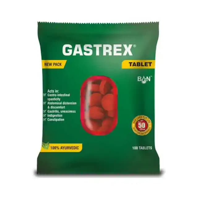 Gastrex (1 Packet Of 100 tablets)