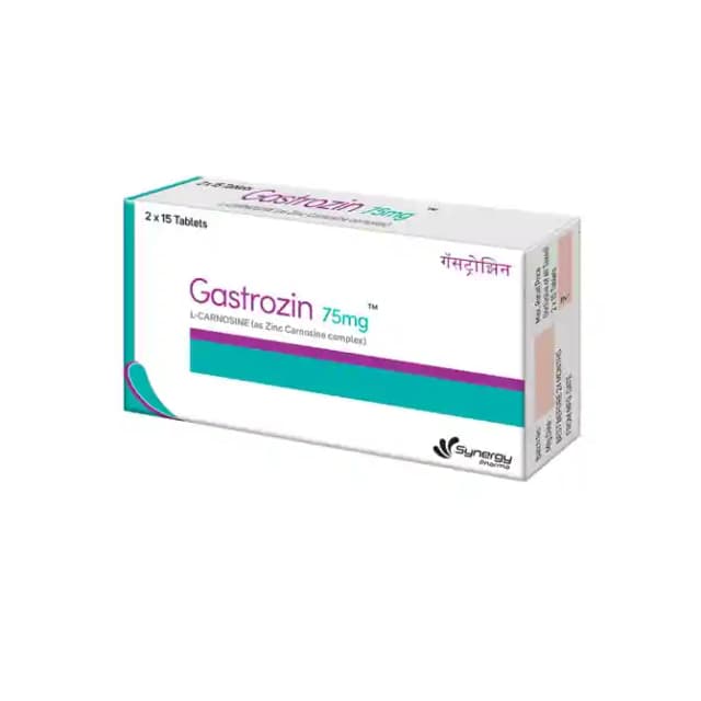 Gastrozin 75mg (30 tablets in 1 strip)