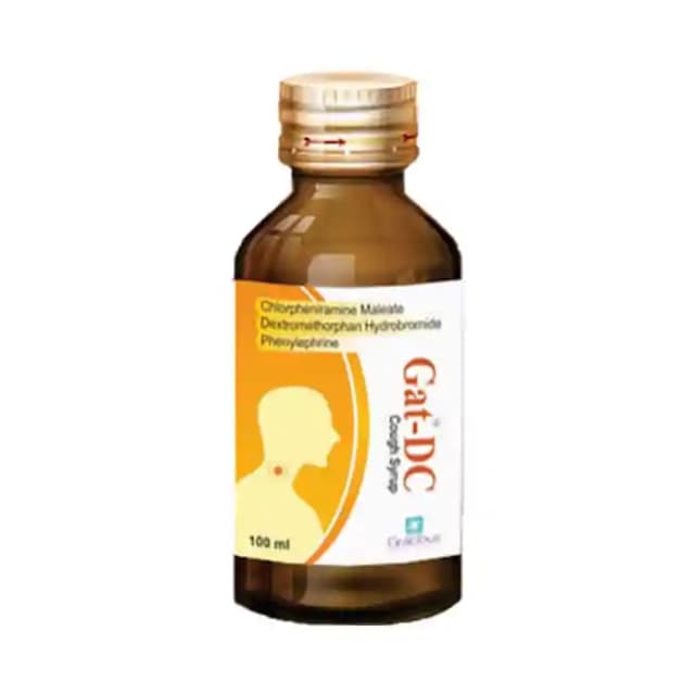 Gat DC Syrup (1 Bottle of 100 ml Syrup)