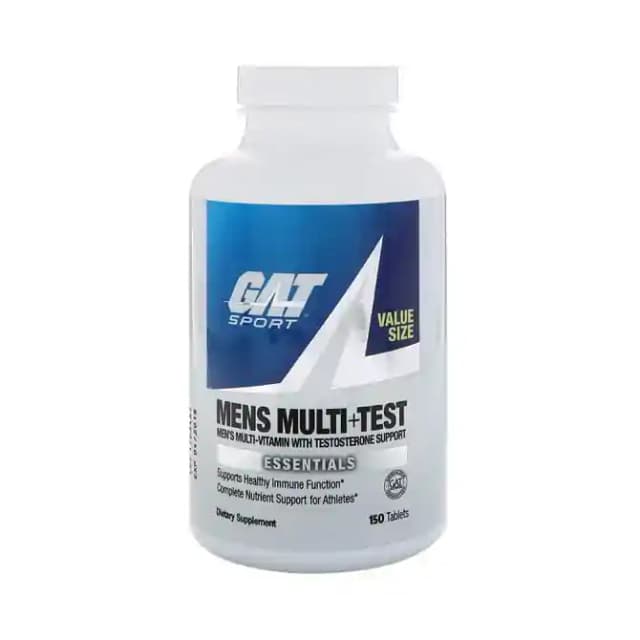 GAT Sport Mens Multi+Test (1 Bottle of 150 tablets)