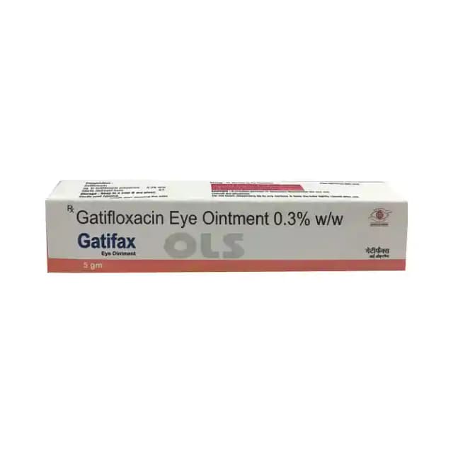 Gatifax Eye Ointment (5 gm in 1 tube)