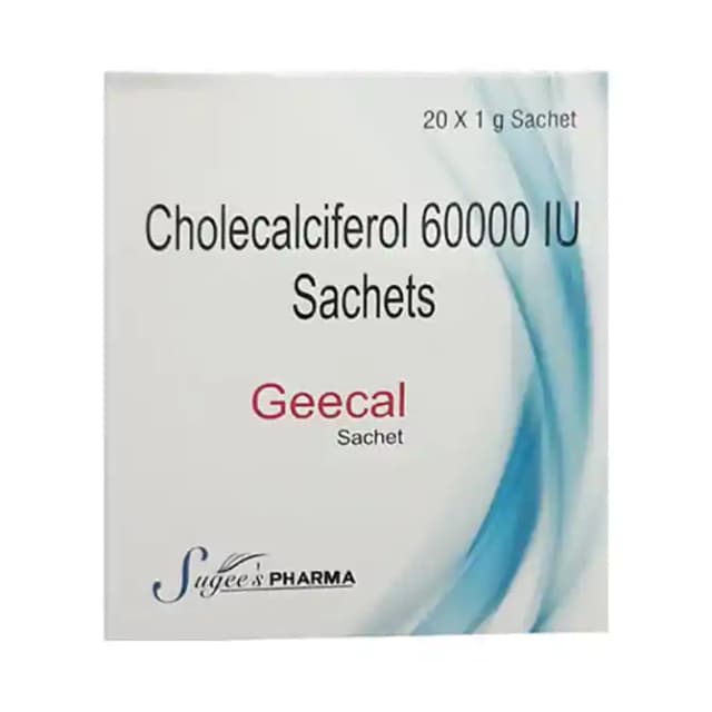 Geecal Sachet (1 Sachet Of 1 gm Granules)
