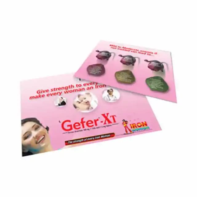 Gefer XT (1 Strip Of 10 tablets)