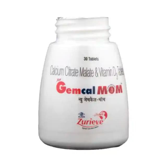 Gemcal Mom (1 Bottle of 30 tablets)