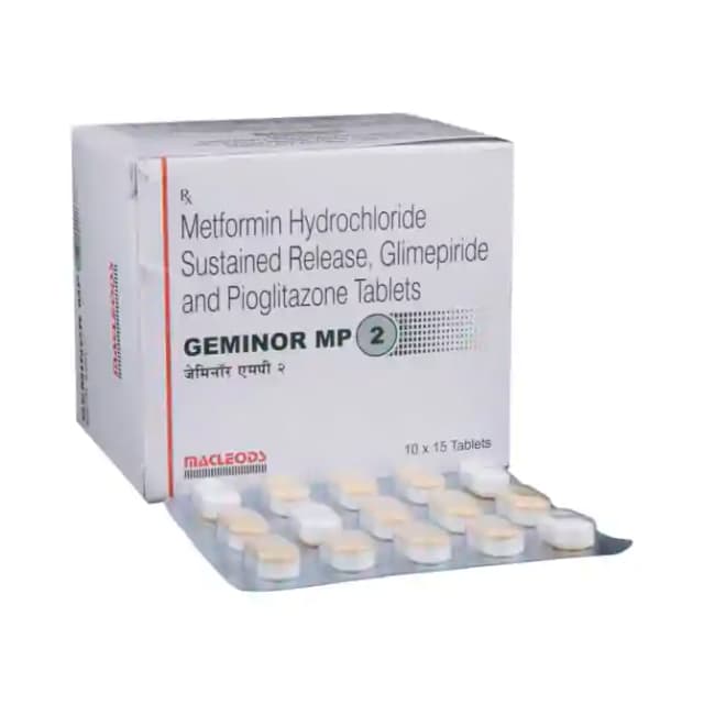 Geminor MP 2 SR (15 tablets sr in 1 strip)