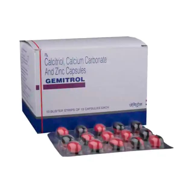 Gemitrol (1 Strip Of 15 soft gelatin capsules)