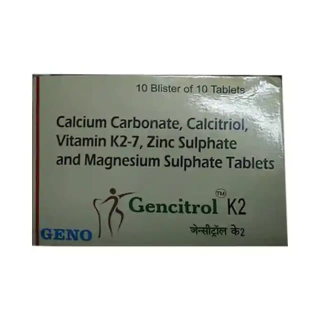 Gencitrol K2 (1 Strip Of 10 tablets)