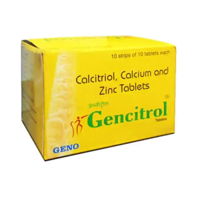 Gencitrol (1 Strip Of 10 tablets)