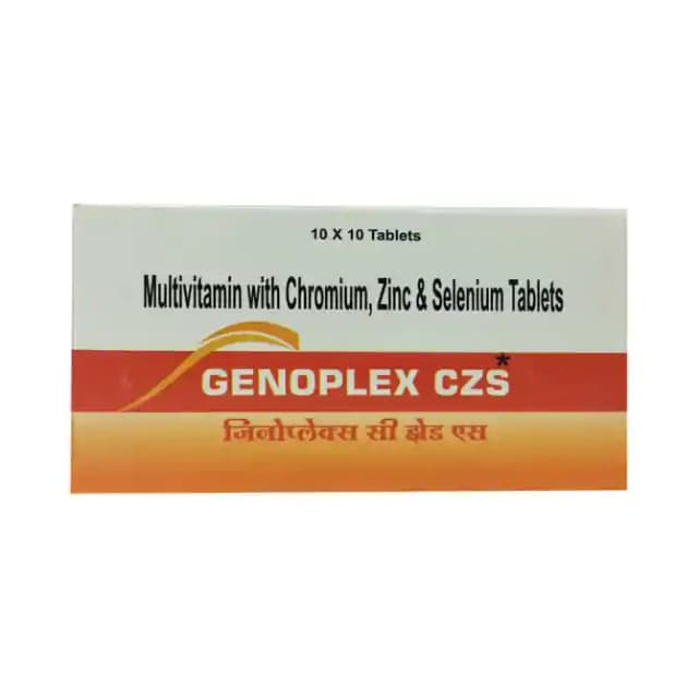 Genoplex Czs (10 tablets in 1 strip)