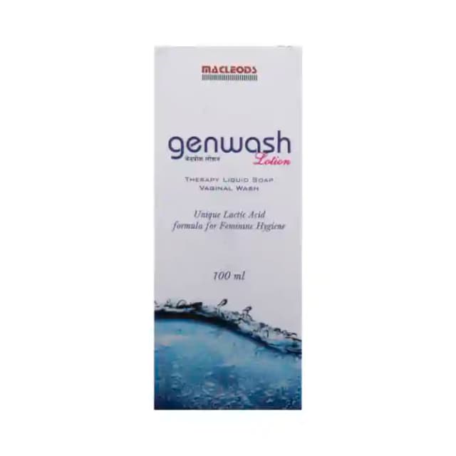 Genwash Lotion (1 Bottle of 100 ml Vaginal Wash)