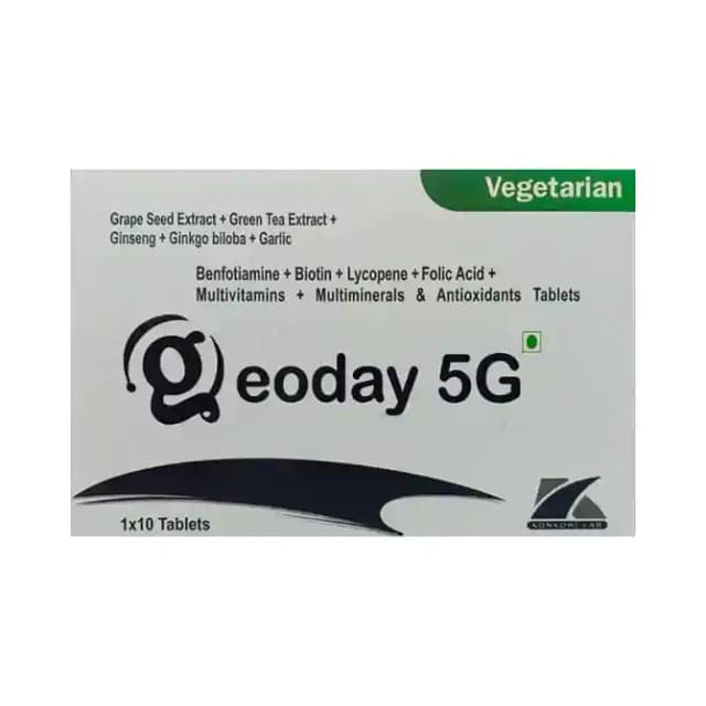 Geoday 5G (1 Strip Of 10 tablets)