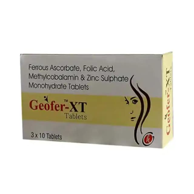 Geofer XT (1 Strip Of 10 tablets)