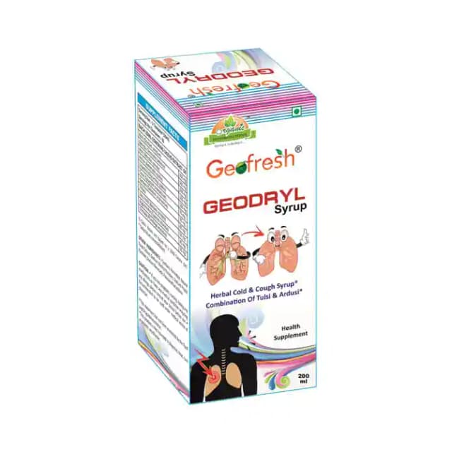 Geofresh Geodryl Syrup (1 Bottle of 200 ml Syrup)