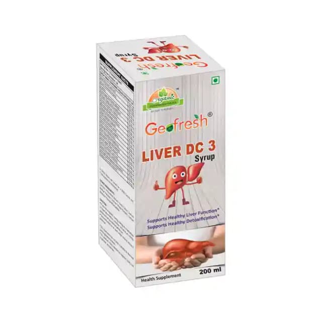 Geofresh Liver DC 3 Syrup (1 Bottle of 200 ml Syrup)