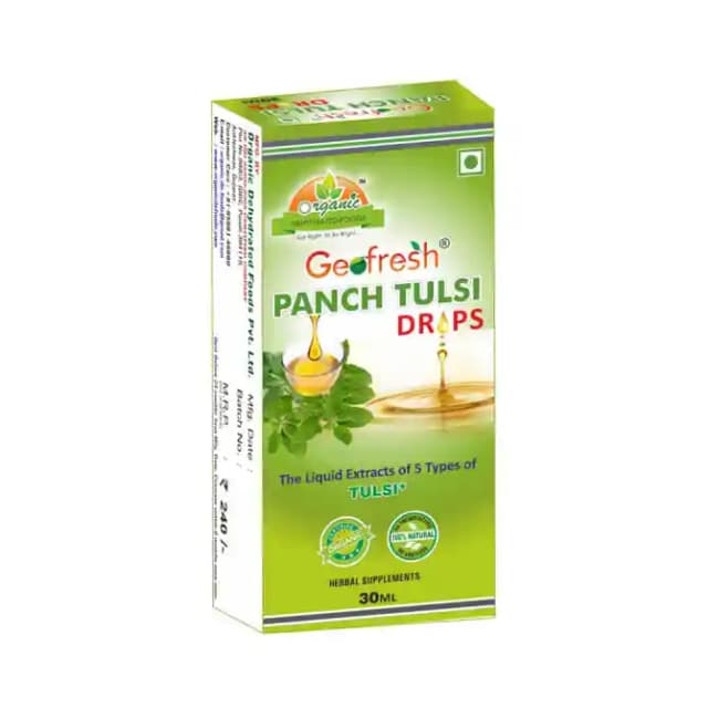 Geofresh Panch Tulsi Drop (1 Bottle of 30 ml Drop)