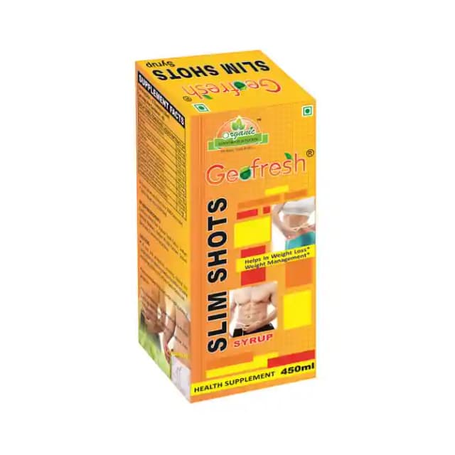 Geofresh Slim Shots Syrup (1 Bottle of 200 ml Syrup)