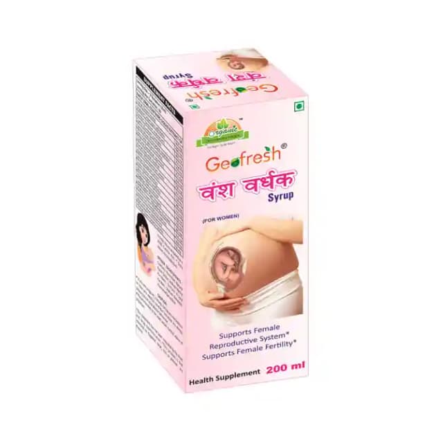 Geofresh Vansh Vardhak Syrup (1 Bottle of 200 ml Syrup)