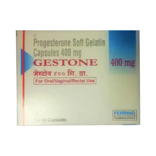 Gestone 400mg (10 soft gelatin capsules in 1 strip)