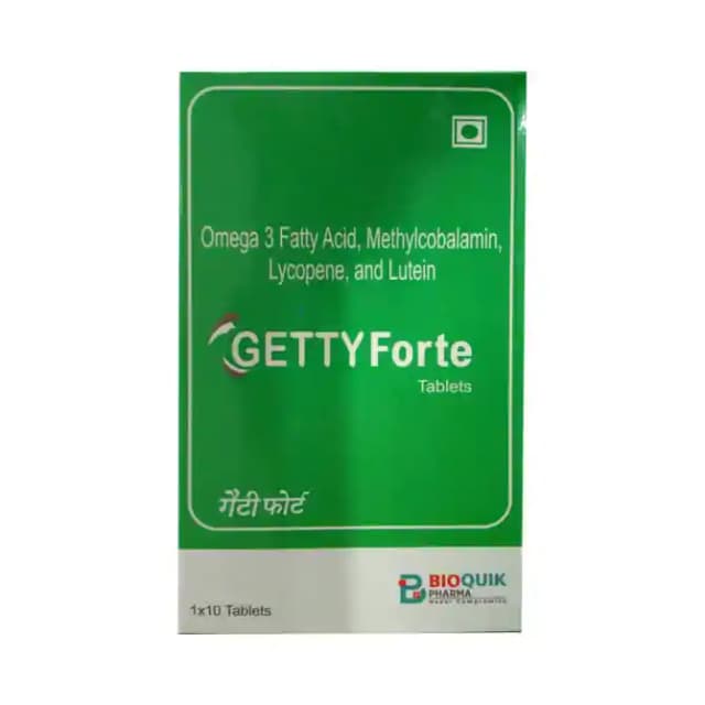 Getty Forte (1 Strip Of 10 tablets)