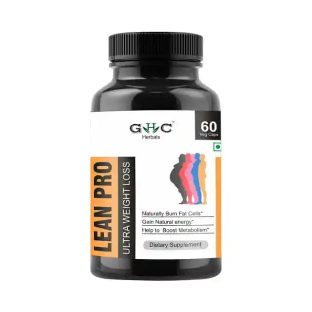 GHC Herbals Weight Loss Veg (1 Bottle of 60 vegicaps)