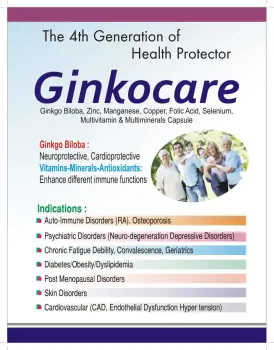 Ginkocare (1 Strip Of 10 capsules)