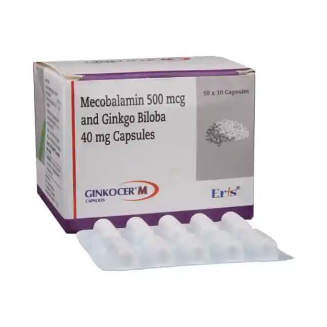 Ginkocer M (10 capsules in 1 strip)