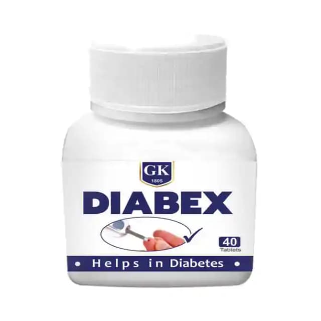GK Diabex (1 Bottle of 40 tablets)