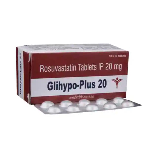 Glihypo Plus 20 (10 tablets in 1 strip)