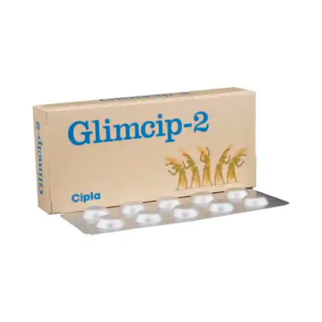 Glimcip 2 (10 tablets in 1 strip)