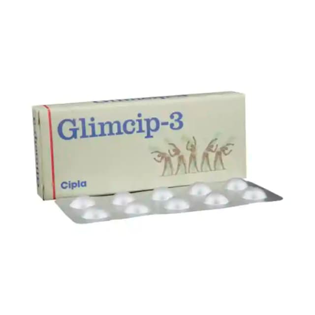 Glimcip 3 (10 tablets in 1 strip)
