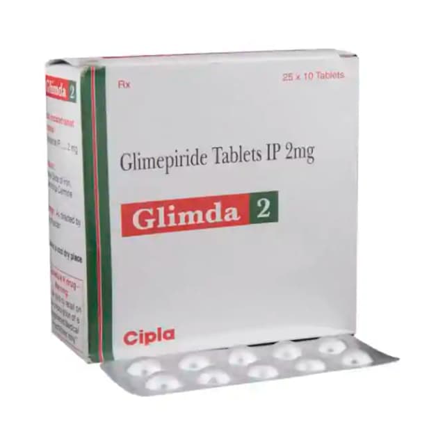 Glimda 2 (10 tablets in 1 strip)