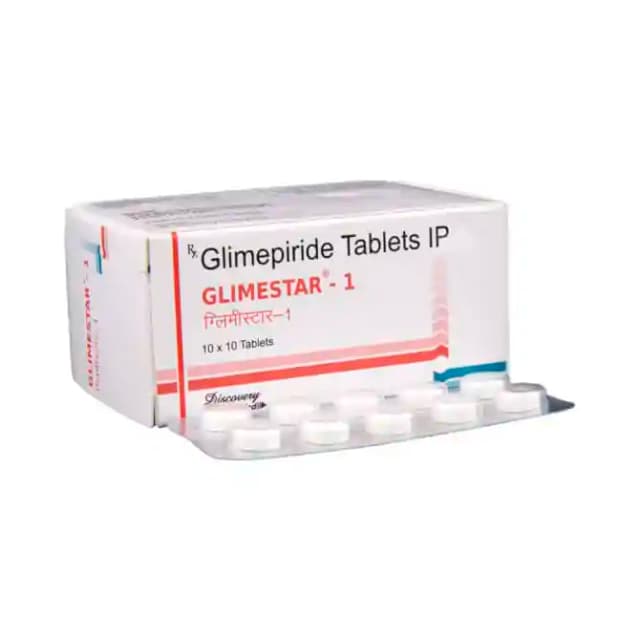 Glimestar 1 (10 tablets in 1 strip)