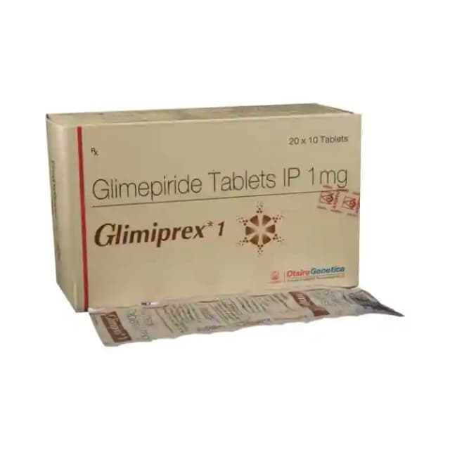 Glimiprex 1 (10 tablets in 1 strip)