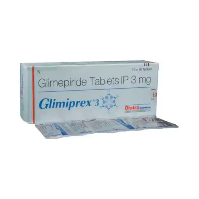 Glimiprex 3 (10 tablets in 1 strip)