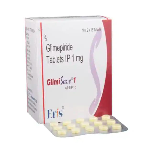 Glimisave 1 (15 tablets in 1 strip)